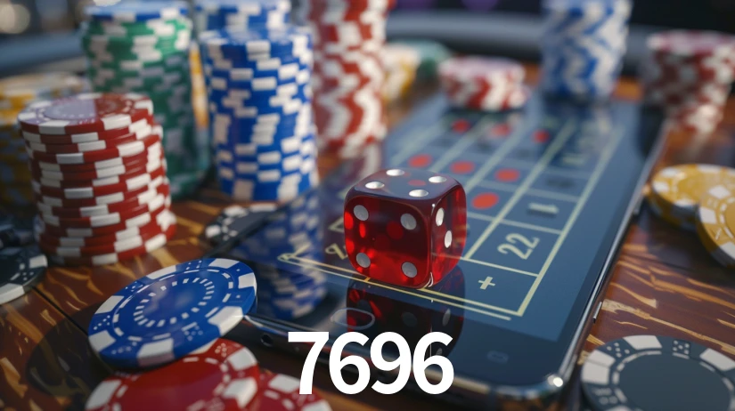7696